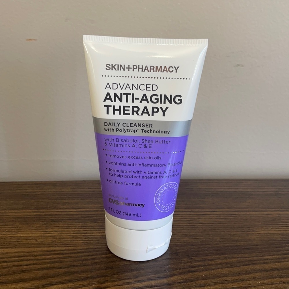 Skin+Pharmacy Advanced Anti-Aging Therapy Daily Cleanser NEW